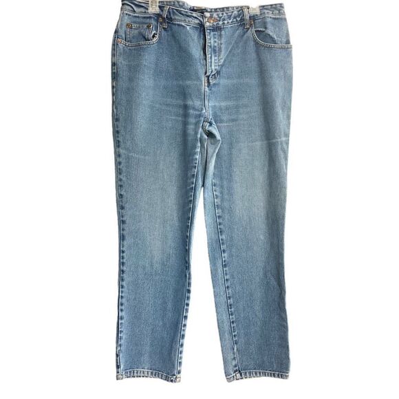BILL BLASS Vintage Women’s Mom style‎ Jeans Blue Size 14 P Inseam 28 - Picture 1 of 10